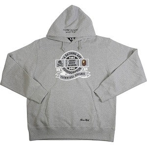 A BATHING APE ア ベイシング エイプ × NEIGHBORHOOD RELAXED FIT PULLOVER HOODIE パーカー 灰 Size 【XL】 【新古品・未使用品】 20811881