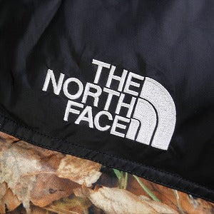 SUPREME シュプリーム ×THE NORTH FACE 16AW Nuptse Jacket Leaves リーフカモ柄ヌプシダウンジャケット 茶 Size 【M】 【新古品・未使用品】 20811895