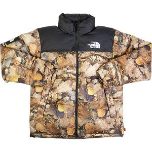 SUPREME シュプリーム ×THE NORTH FACE 16AW Nuptse Jacket Leaves リーフカモ柄ヌプシダウンジャケット 茶 Size 【M】 【新古品・未使用品】 20811895