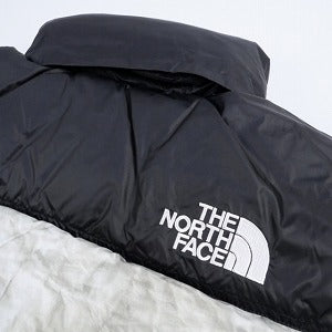 SUPREME シュプリーム ×THE NORTH FACE 19AW Paper Print Nuptse Jacket Paper Print ジャケット 灰 Size 【L】 【新古品・未使用品】 20811896