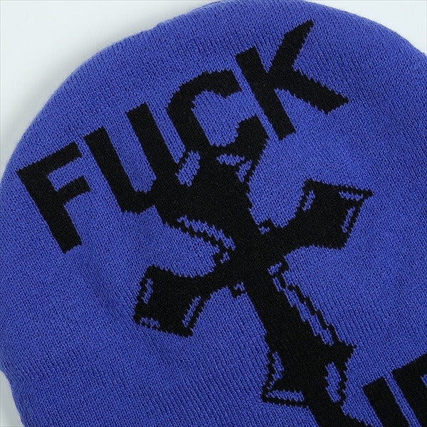 SUPREME シュプリーム 24AW Fuck Money Beanie Navy ビーニー 紺 Size 【フリー】 【新古品・未使用品】 20811911