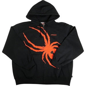 SUPREME シュプリーム ×Spyder 24AW Zip Up Hooded Sweatshirt Black パーカー 黒 Size 【M】 【新古品・未使用品】 20811921