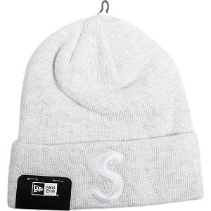 SUPREME シュプリーム 24AW New Era S Logo Beanie Ash Grey ビーニー 薄灰 Size 【フリー】 【新古品・未使用品】 20811943