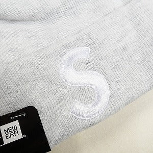 SUPREME シュプリーム 24AW New Era S Logo Beanie Ash Grey ビーニー 薄灰 Size 【フリー】 【新古品・未使用品】 20811943