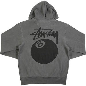 STUSSY ステューシー 24SS 8 BALL HOODIE PIGMENT DYED Black スウェットパーカー 黒 Size 【S】 【新古品・未使用品】 20811951