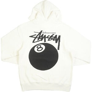 STUSSY ステューシー 24SS 8 BALL HOODIE PIGMENT DYED Natural スウェットパーカー 白 Size 【M】 【新古品・未使用品】 20811956