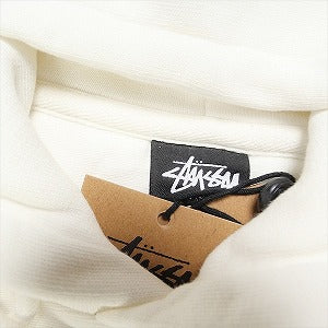 STUSSY ステューシー 24SS 8 BALL HOODIE PIGMENT DYED Natural スウェットパーカー 白 Size 【M】 【新古品・未使用品】 20811956