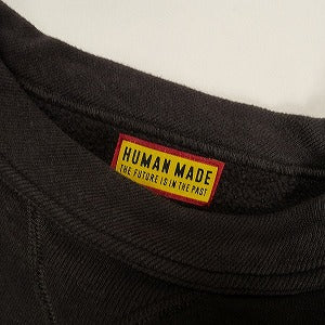 HUMAN MADE ヒューマンメイド 24AW TSURIAMI SWEATSHIRT HM29CS011 BLACK クルーネックスウェット 黒 Size 【XL】 【新古品・未使用品】 20812002