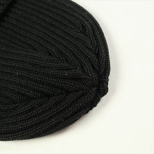 SUPREME シュプリーム Overdyed Beanie Black ビーニー 黒 Size 【フリー】 【新古品・未使用品】 20812018