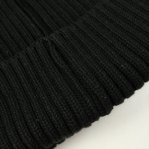 SUPREME シュプリーム Overdyed Beanie Black ビーニー 黒 Size 【フリー】 【新古品・未使用品】 20812018