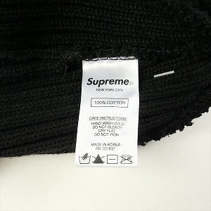 SUPREME シュプリーム Overdyed Beanie Black ビーニー 黒 Size 【フリー】 【新古品・未使用品】 20812018