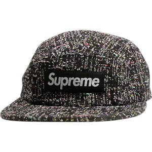 SUPREME シュプリーム 24AW Denim Boucle Camp cap Black キャンプキャップ 黒 Size 【フリー】 【新古品・未使用品】 20812038