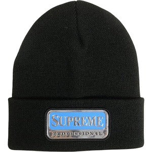 SUPREME シュプリーム 24AW Professional Beanie Black ビーニー 黒 Size 【フリー】 【新古品・未使用品】 20812043