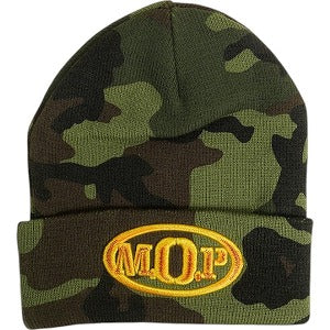 SUPREME シュプリーム 24AW M.O.P. Beanie Woodland Camo ビーニー 緑 Size 【フリー】 【新古品・未使用品】 20812047