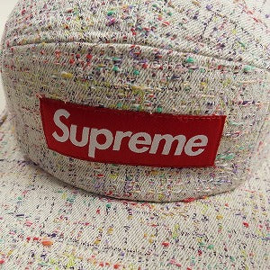 SUPREME シュプリーム 24AW Denim Boucle Camp Cap White キャンプキャップ 白 Size 【フリー】 【新古品・未使用品】 20812061