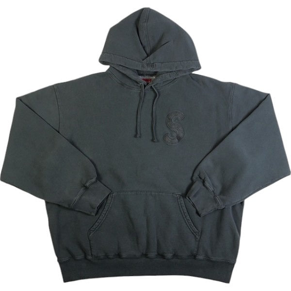 SUPREME シュプリーム 23SS Overdyed S Logo Hooded Sweatshirt パーカー 黒 Size 【L】 【新古品・未使用品】 20812076