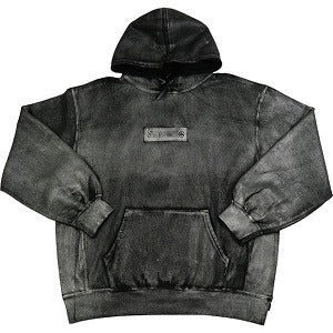 SUPREME シュプリーム ×MM6 Maison Margiela 24SS Foil Box Logo Hooded Sweatshirt Black パーカー 黒 Size 【XL】 【新古品・未使用品】 20812077