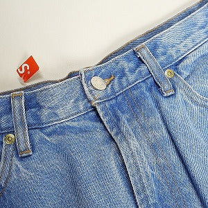 SUPREME シュプリーム 22AW Baggy Jean Washed Blue デニムパンツ インディゴ Size 【W34】 【新古品・未使用品】 20812092