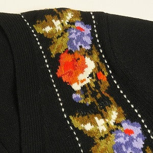 SUPREME シュプリーム 19AW Floral Stripe Cardigan Black カーディガン 黒 Size 【S】 【中古品-良い】 20812094