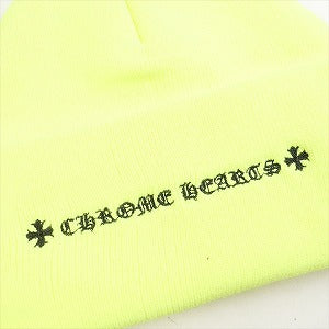 CHROME HEARTS クロム・ハーツ WATCH CAP NEON LIME ビーニー ライムグリーン Size 【フリー】 【新古品・未使用品】 20812108