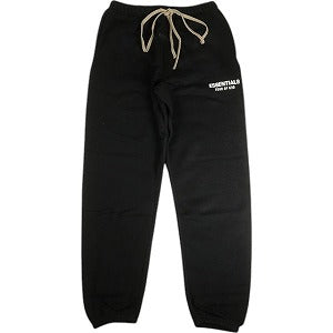 Fear of God フィアーオブゴッド ESSENTIALS Fleece Sweatpant BLACK/WHITE スウェットパンツ 黒 Size 【S】 【新古品・未使用品】 20812142