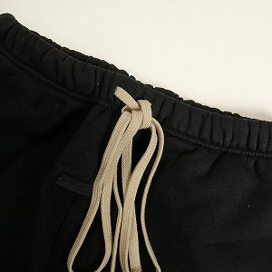 Fear of God フィアーオブゴッド ESSENTIALS Fleece Sweatpant BLACK/WHITE スウェットパンツ 黒 Size 【S】 【新古品・未使用品】 20812142