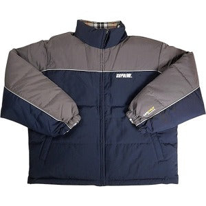 SUPREME シュプリーム 24AW Reversible Puffer Jacket Navy リバーシブルジャケット 紺 Size 【L】 【新古品・未使用品】 20812153