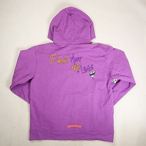 CHROME HEARTS クロム・ハーツ MATTY BOY PPO I WANT MORE NOT LESS HOODIE PURPLE パーカー 紫 Size 【L】 【中古品-良い】 20812165