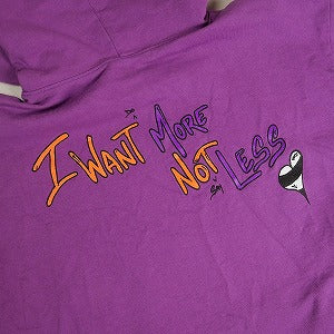 CHROME HEARTS クロム・ハーツ MATTY BOY PPO I WANT MORE NOT LESS HOODIE PURPLE パーカー 紫 Size 【L】 【中古品-良い】 20812165