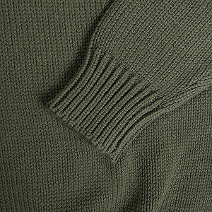 HUMAN MADE ヒューマンメイド 24AW LOWGAUGE KNIT SWEATER OLIVEDRAB HM29CS001 しろくまセーター オリーブ Size 【M】 【新古品・未使用品】 20812183