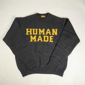 HUMAN MADE ヒューマンメイド 24AW LOWGAUGE KNIT SWEATER CHARCOAL HM29CS001 しろくまセーター チャコール Size 【S】 【新古品・未使用品】 20812188