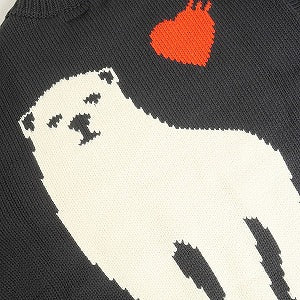 HUMAN MADE ヒューマンメイド 24AW LOWGAUGE KNIT SWEATER CHARCOAL HM29CS001 しろくまセーター チャコール Size 【S】 【新古品・未使用品】 20812188