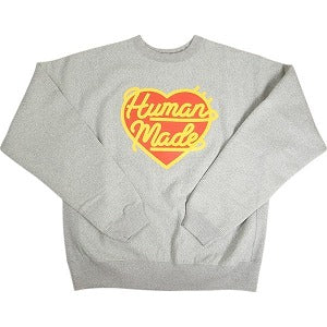 HUMAN MADE ヒューマンメイド 24AW HEAVYWEIGHT SWEATSHIRT GRAY HM29CS016 クルーネックスウェット 灰 Size 【S】 【新古品・未使用品】 20812192