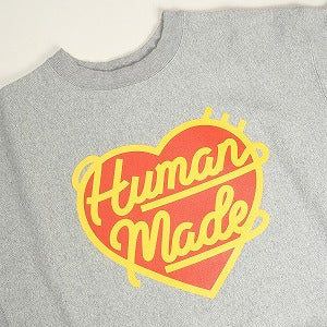 HUMAN MADE ヒューマンメイド 24AW HEAVYWEIGHT SWEATSHIRT GRAY HM29CS016 クルーネックスウェット 灰 Size 【S】 【新古品・未使用品】 20812192