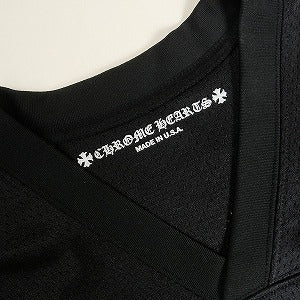 CHROME HEARTS クロム・ハーツ Mesh Stadium Football Jersey Blackメッシュジャージ 黒 Size 【L】 【中古品-非常に良い】 20812201