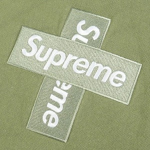 SUPREME シュプリーム 20AW Cross Box Logo Hooded Sweatshirt Olive ボックスロゴパーカー オリーブ Size 【L】 【新古品・未使用品】 20812209