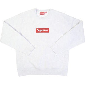 SUPREME シュプリーム 18AW Box Logo Crewneck ボックスロゴクルーネックスウェット 薄灰 Size 【M】 【新古品・未使用品】 20812211