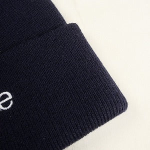 SUPREME シュプリーム 14AW Classic Logo Beanie ビーニー 紺 Size 【フリー】 【新古品・未使用品】 20812217