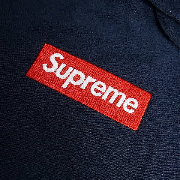 SUPREME シュプリーム 24AW Box Logo Hooded Sweatshirt Navy ボックスロゴパーカー 紺 Size 【XL】 【新古品・未使用品】 20812249