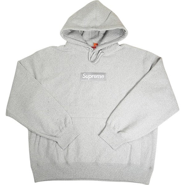 SUPREME シュプリーム 24AW Box Logo Hooded Sweatshirt Heather Grey ボックスロゴパーカー 灰 Size 【L】 【新古品・未使用品】 20812251