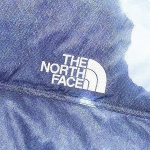 SUPREME シュプリーム ×THE NORTH FACE 21AW Bleached Denim Print Nuptse Jacket Indigo ジャケット インディゴ Size 【L】 【新古品・未使用品】 20812254