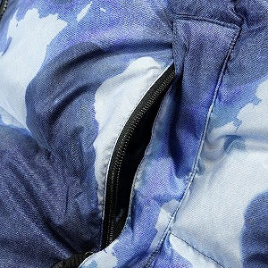 SUPREME シュプリーム ×THE NORTH FACE 21AW Bleached Denim Print Nuptse Jacket Indigo ジャケット インディゴ Size 【L】 【新古品・未使用品】 20812254