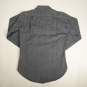 At Last ＆ Co アットラスト/BUTCHER PRODUCTS ブッチャープロダクツ WORK CHAMBRAY SHIRT BLACK 長袖シャツ 黒 Size 【14】 【中古品-良い】 20812257