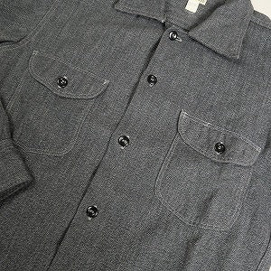 At Last ＆ Co アットラスト/BUTCHER PRODUCTS ブッチャープロダクツ WORK CHAMBRAY SHIRT BLACK 長袖シャツ 黒 Size 【14】 【中古品-良い】 20812257