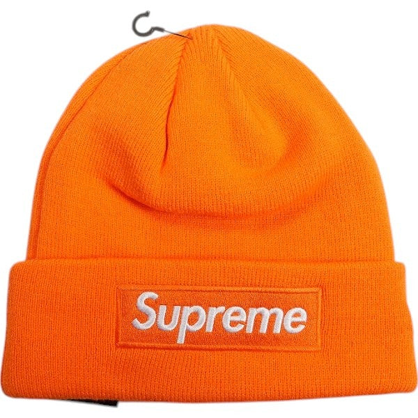SUPREME シュプリーム 24AW New Era Box Logo Beanie Dark Orange ボックスロゴビーニー オレンジ Size 【フリー】 【新古品・未使用品】 20812271