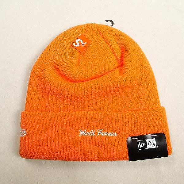 SUPREME シュプリーム 24AW New Era Box Logo Beanie Dark Orange ボックスロゴビーニー オレンジ Size 【フリー】 【新古品・未使用品】 20812271