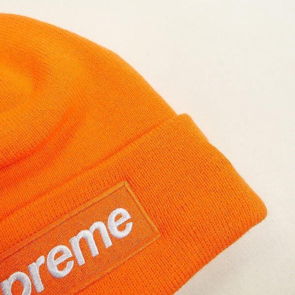 SUPREME シュプリーム 24AW New Era Box Logo Beanie Dark Orange ボックスロゴビーニー オレンジ Size 【フリー】 【新古品・未使用品】 20812271