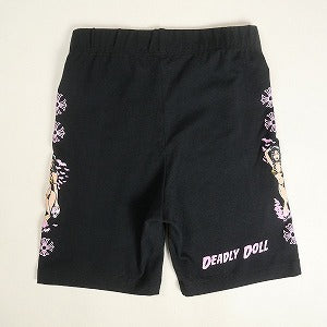 CHROME HEARTS クロム・ハーツ ×DEADLY DOOL WOMENS BIKER SHORTS CH PLUS HORSESHOE レデイース版ショーツ 黒 Size 【XS】 【新古品・未使用品】 20812313