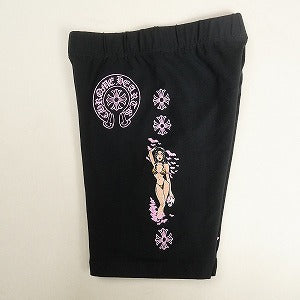 CHROME HEARTS クロム・ハーツ ×DEADLY DOOL WOMENS BIKER SHORTS CH PLUS HORSESHOE レデイース版ショーツ 黒 Size 【XS】 【新古品・未使用品】 20812313