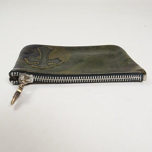 CHROME HEARTS クロム・ハーツ WALLET ZIPPER CHANGE PURSE CEMETERY CROSS PATCH 迷彩柄コインケース 茶 Size 【フリー】 【中古品-良い】 20812331